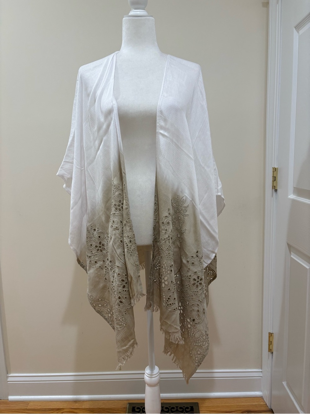 J. Jill Ombre Embroidered Wrap